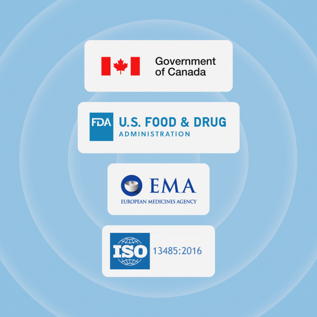 Collage image of regulatory entity logos